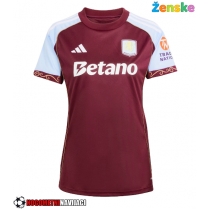 Ženske Nogometnih dresov Aston Villa Domači 2025-26 Kratki rokavi